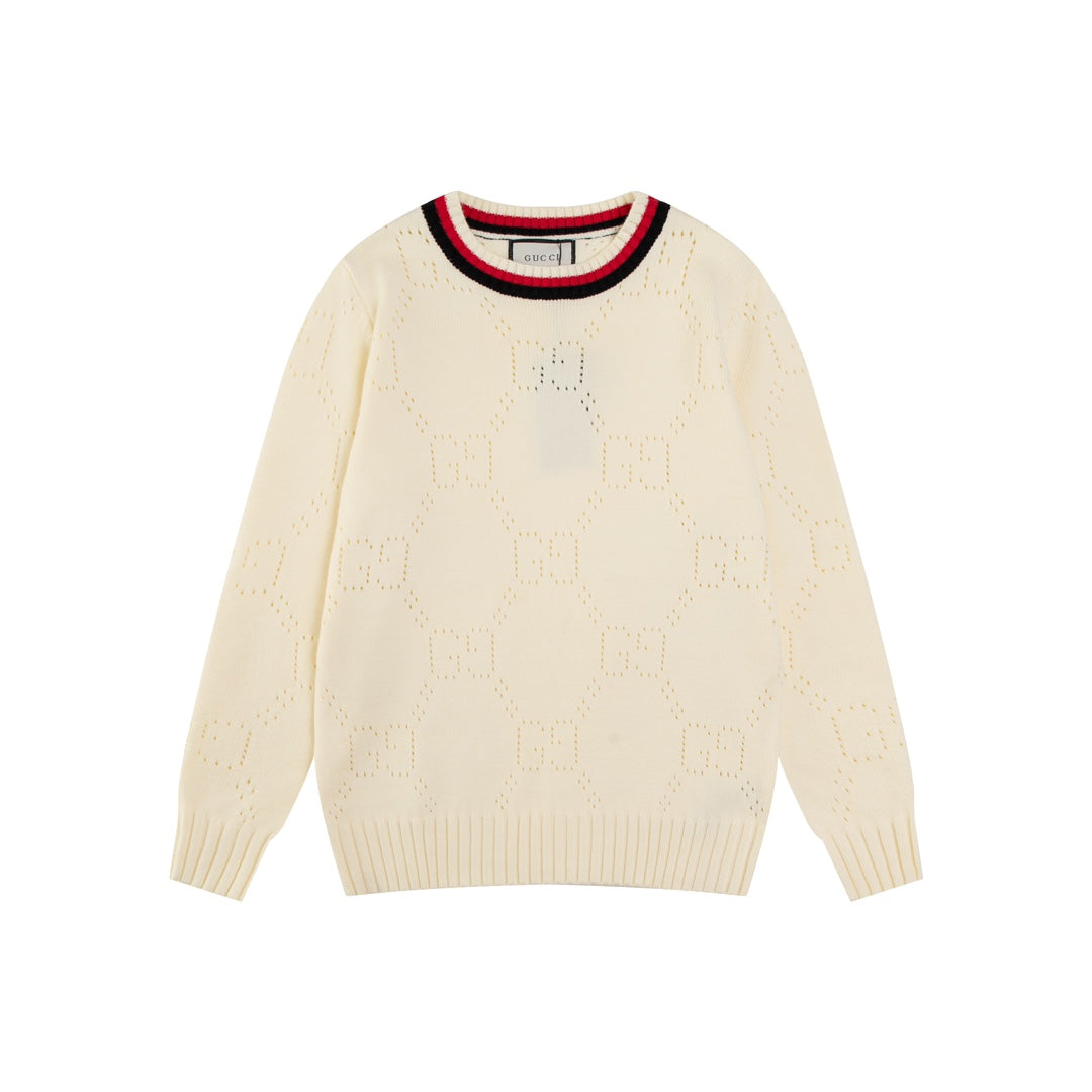 Perforated Gucci GG cotton sweater - Banlieue91