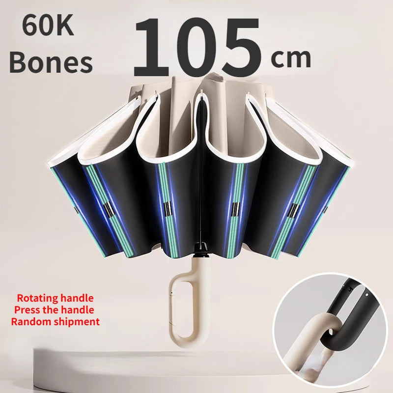 StormGuard Reverse Fold Travel Umbrella - Banlieue91 -
