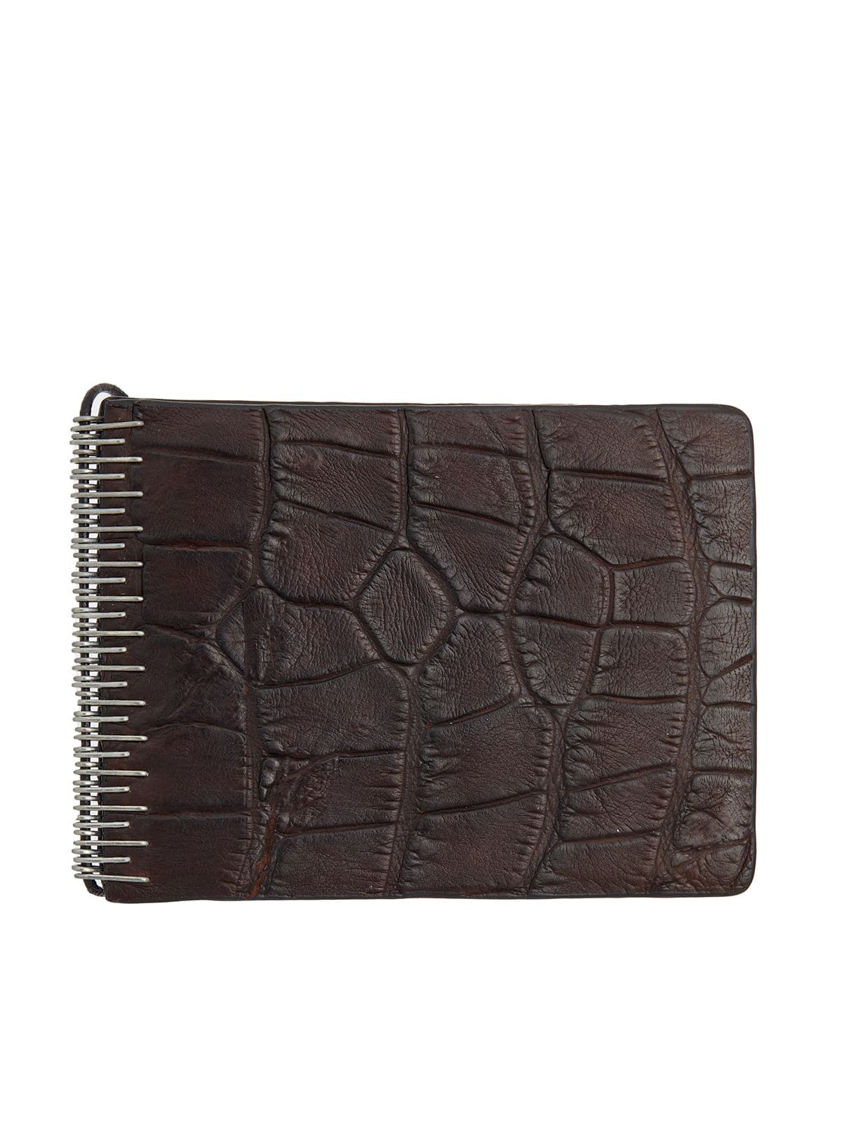 ISAAC SELLAM Mini Alligator Leather Wallet for Men | Banlieue91
