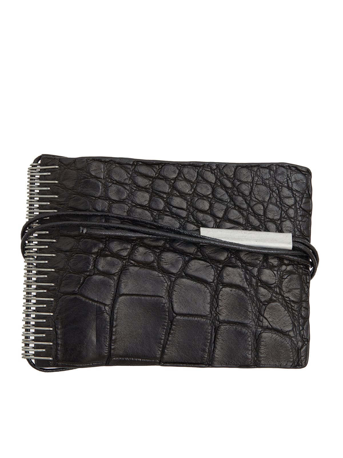 ISAAC SELLAM Mini Alligator Skin Wallet for Men | Banlieue91