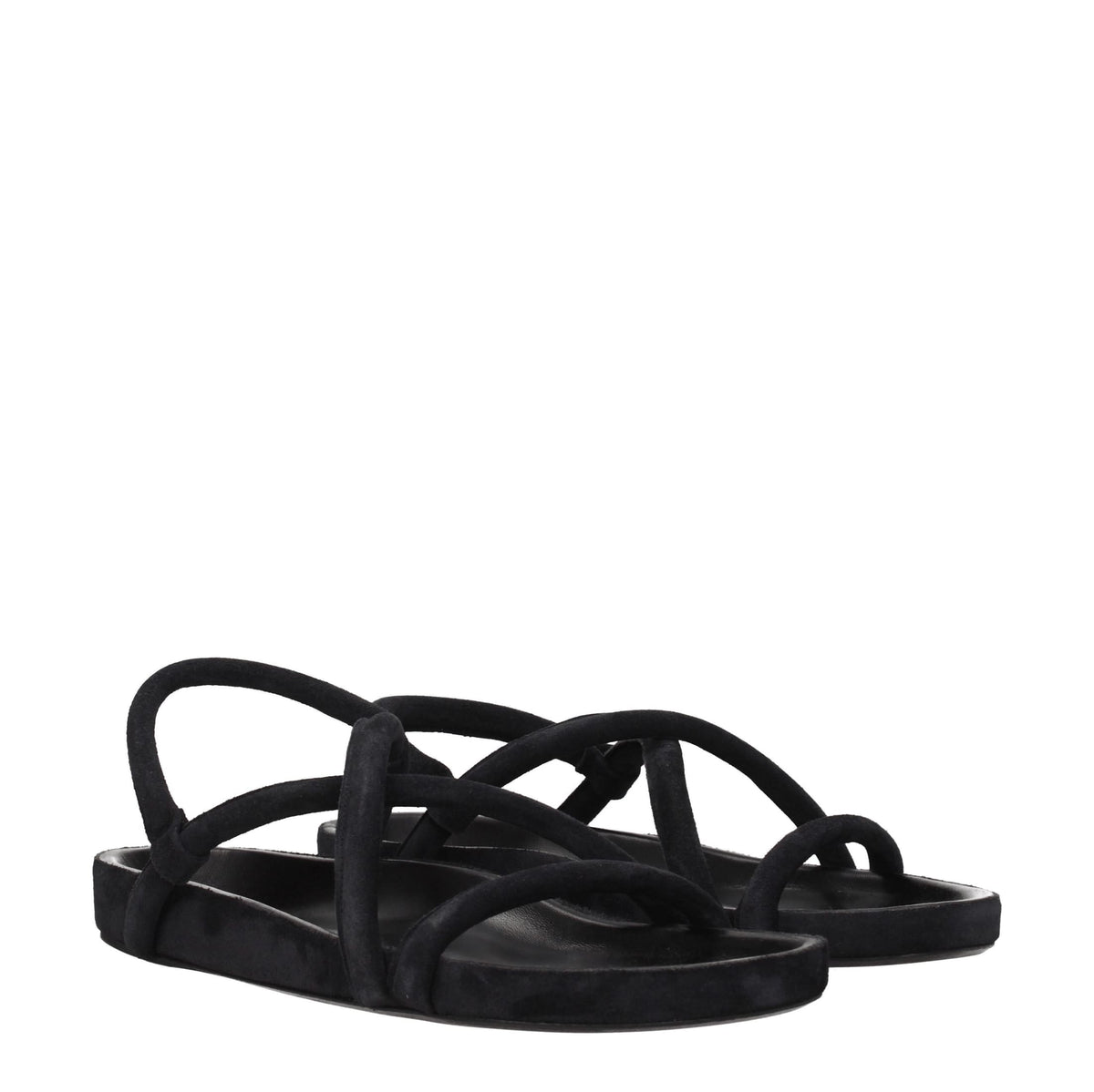 Isabel Marant Sandali Uomo Camoscio Nero | Banlieue91