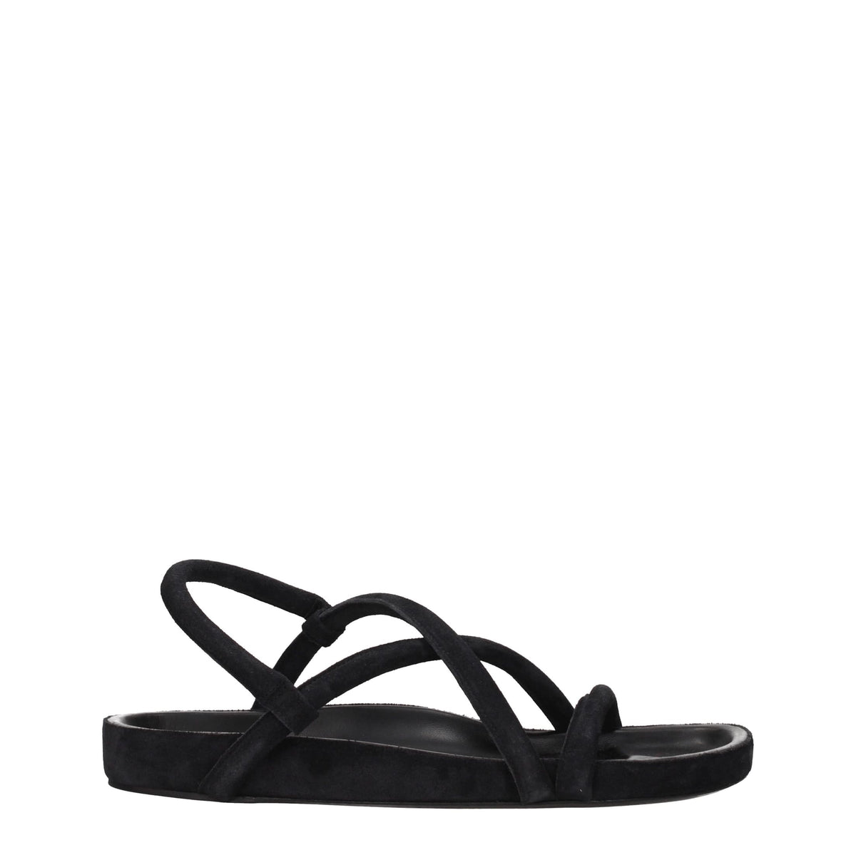 Isabel Marant Sandali Uomo Camoscio Nero | Banlieue91