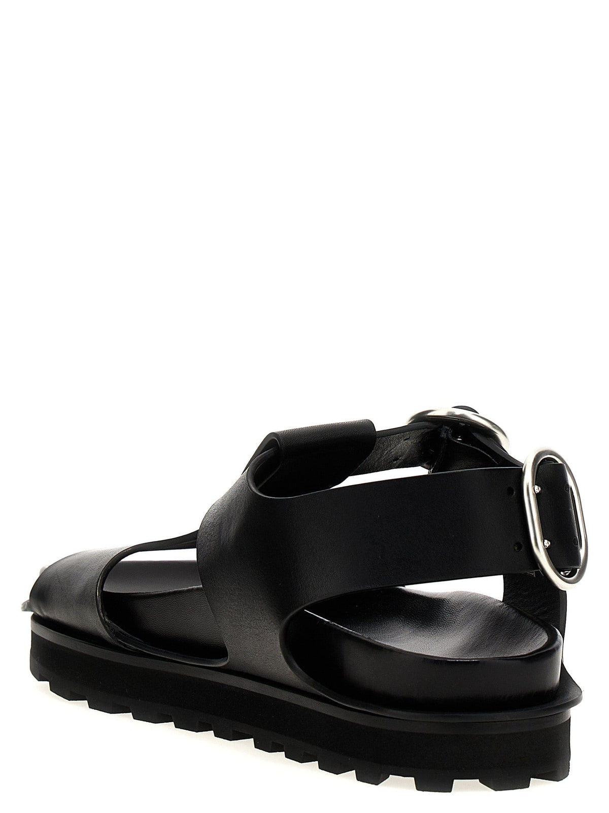 Jil Sander Leather Sandals | Banlieue91