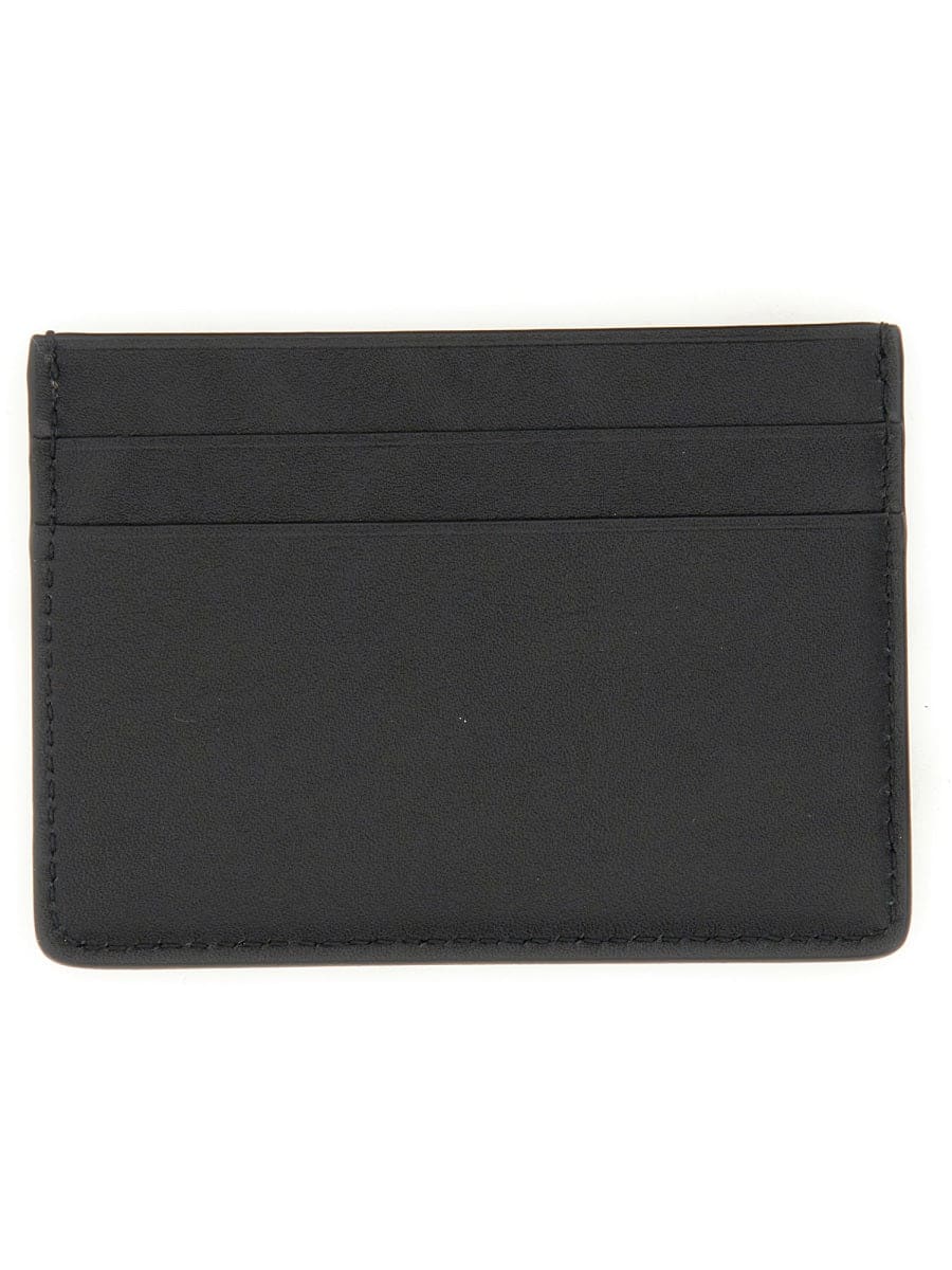 JIL SANDER Mini Leather Card Holder | Banlieue91
