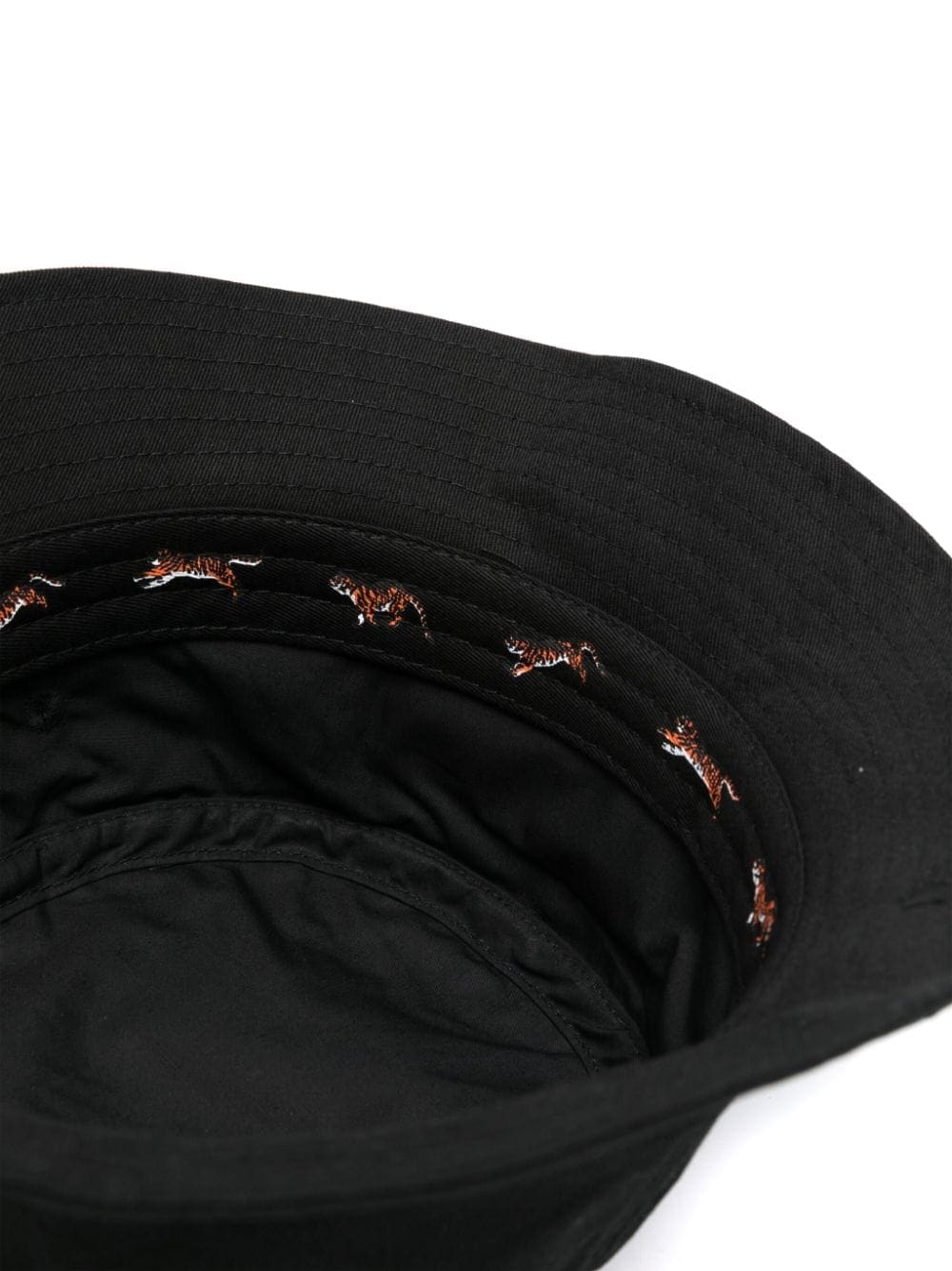 KENZO Embroidered Logo Cotton Bucket Hat | Banlieue91