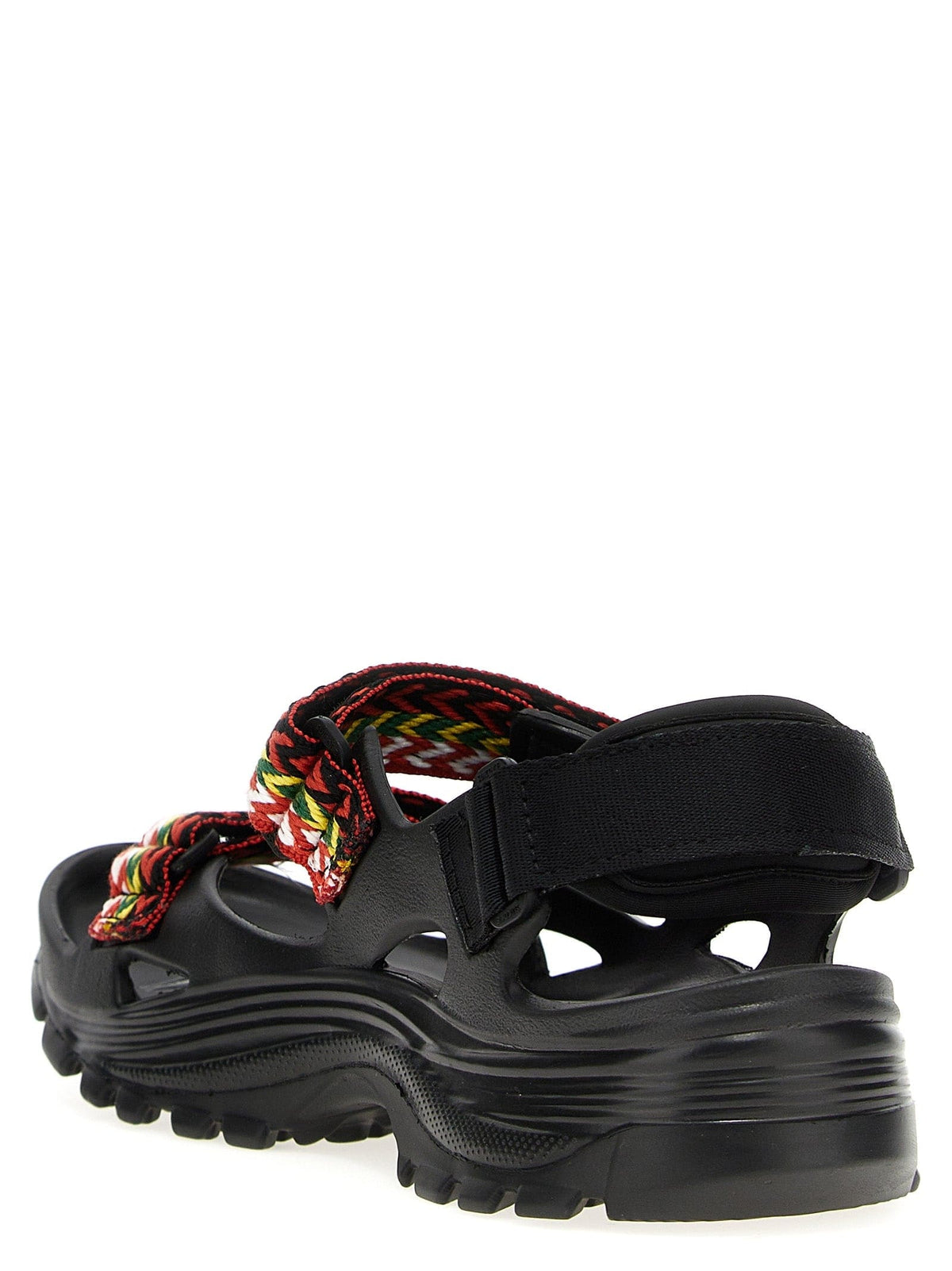 Lanvin 'Wave Curb Laces' Lanvin X Suicoke Sandals | Banlieue91