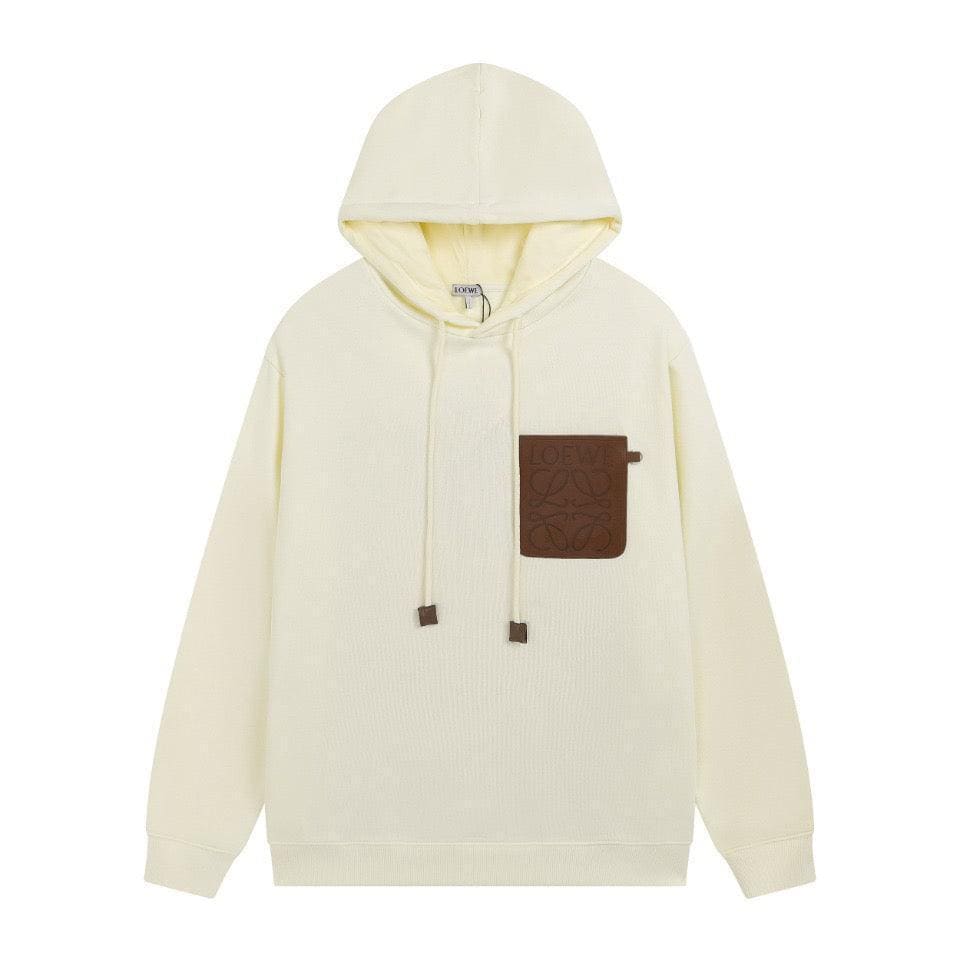 Loewe Relaxed fit hoodie in Cotton 'Beige' | Banlieue91
