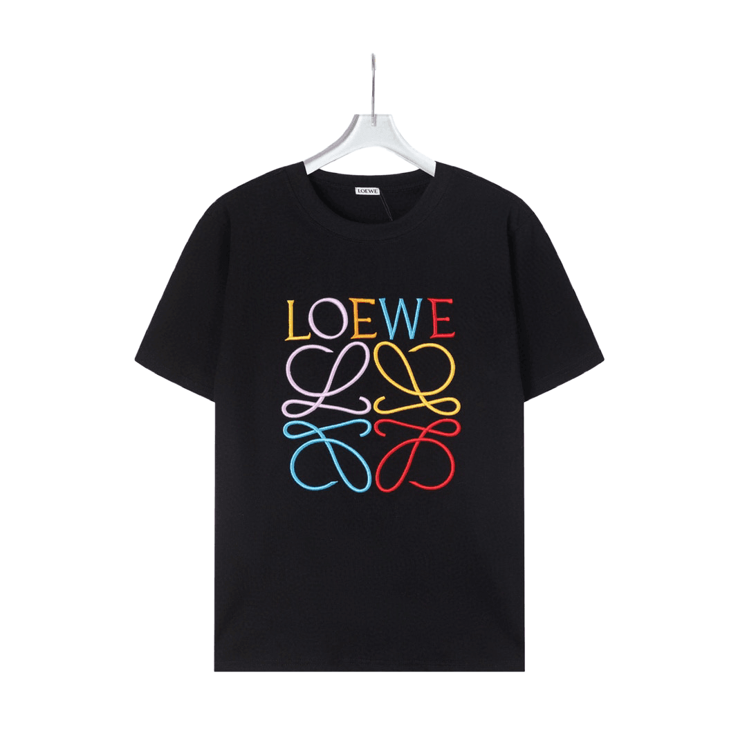 Loewe T-Shirt Without Collar 'Black' | Banlieue91