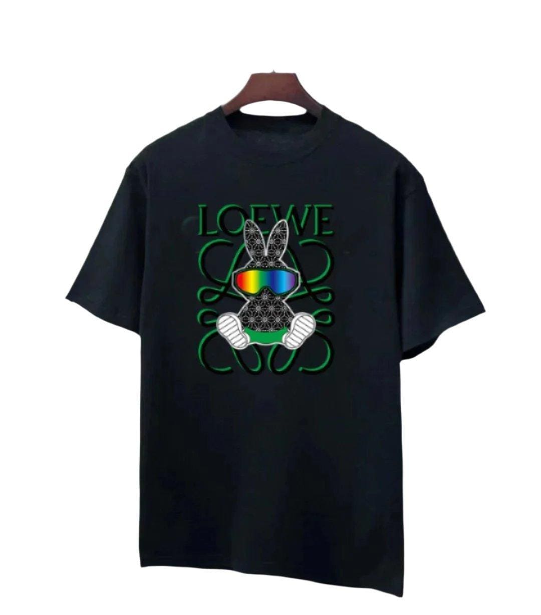 Loewe T-Shirt Without Collar 'Black' | Banlieue91