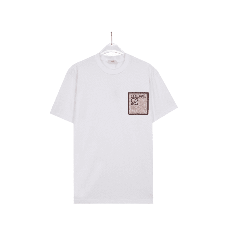 Loewe T-Shirt Without Collar 'White' | Banlieue91