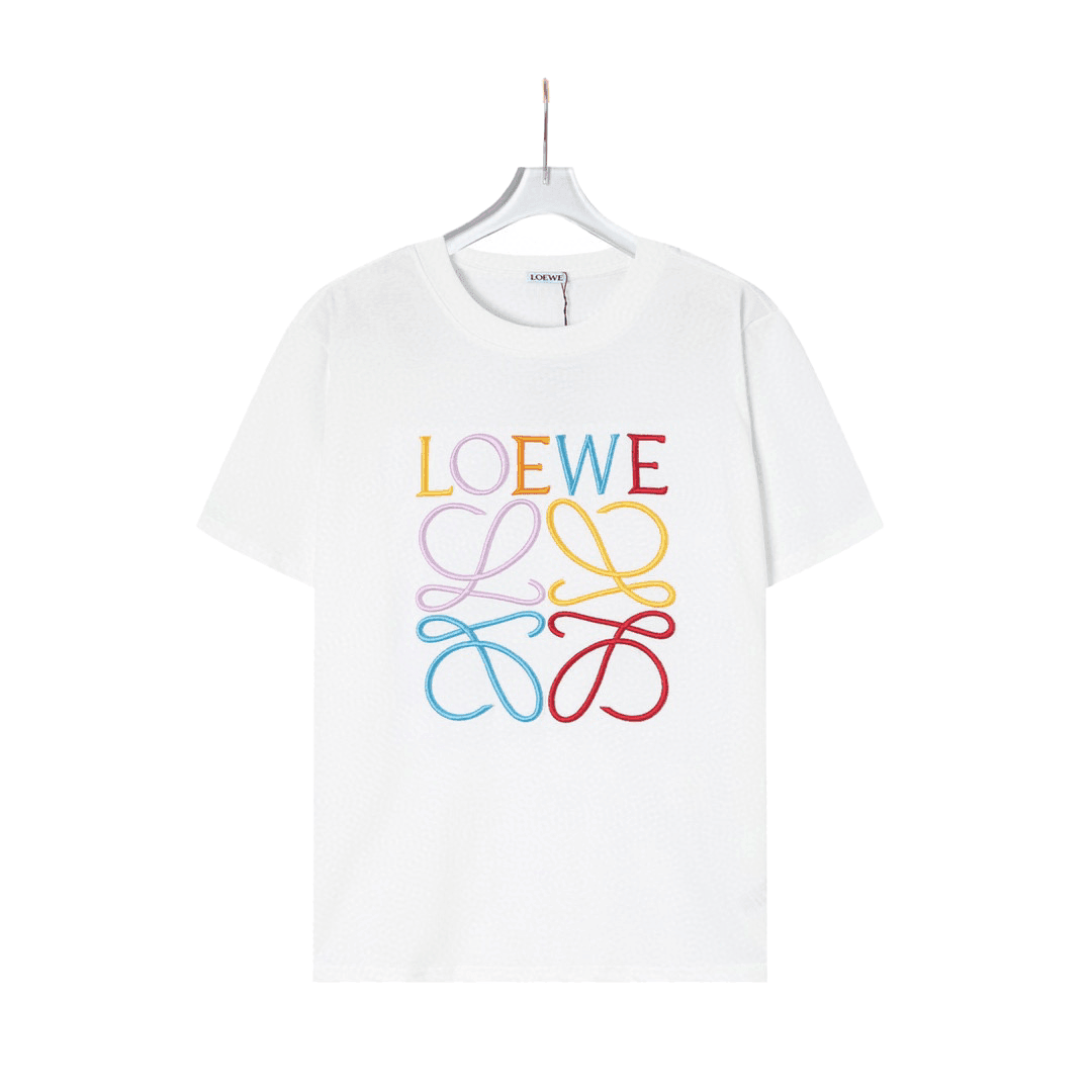 Loewe T-Shirt Without Collar 'White' | Banlieue91