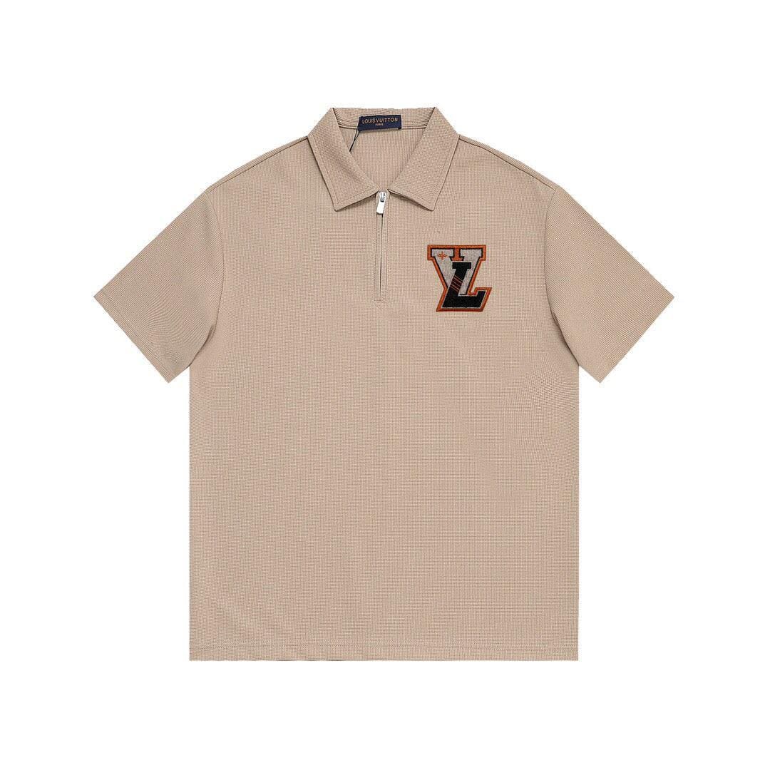Louis Vuitton Beige T-Shirt with Collar | Banlieue91