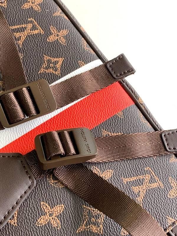 LOUIS VUITTON Christopher Men's Backpack Monogram Brown | Banlieue91