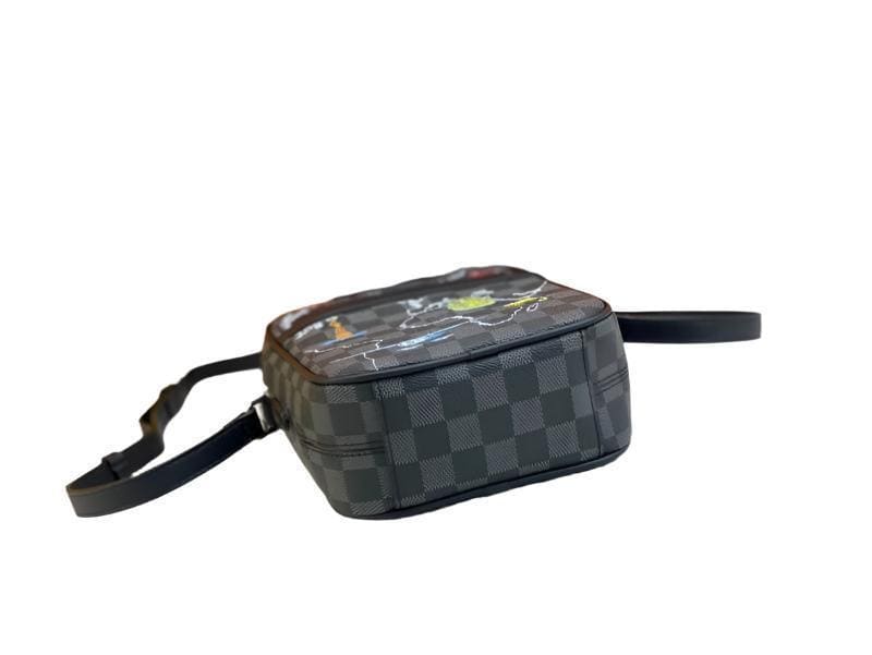 LOUIS VUITTON Danube NM Size PM Damier Graphite Noir For Men | Banlieue91