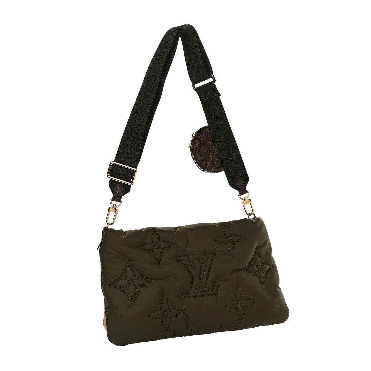 Louis Vuitton Econyl Monogram Pillow Maxi Multi Pochette Accessories Kaki Beige | Banlieue91