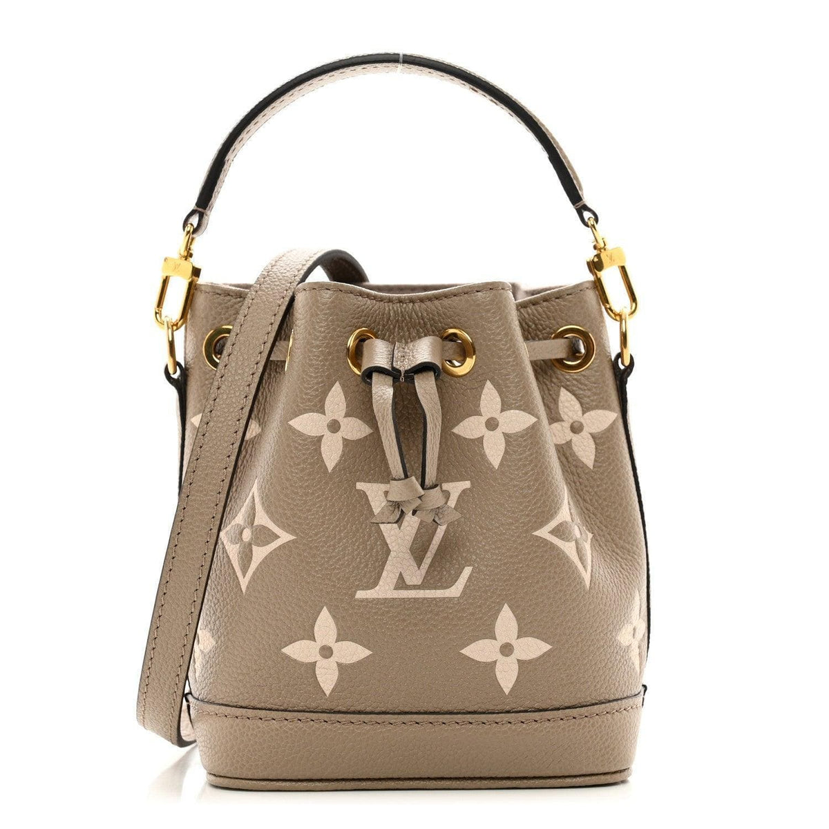 Louis Vuitton Empreinte Monogram Giant Nano Noe Tourterelle Creme | Banlieue91