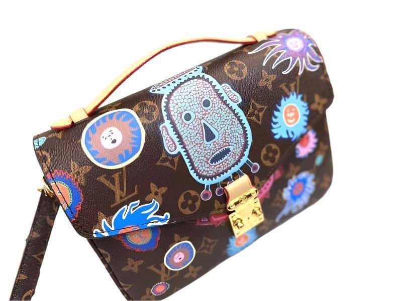 LOUIS VUITTON LV GHW Pochette Metis 2 Way Shoulder Bag Monogram Brown | Banlieue91