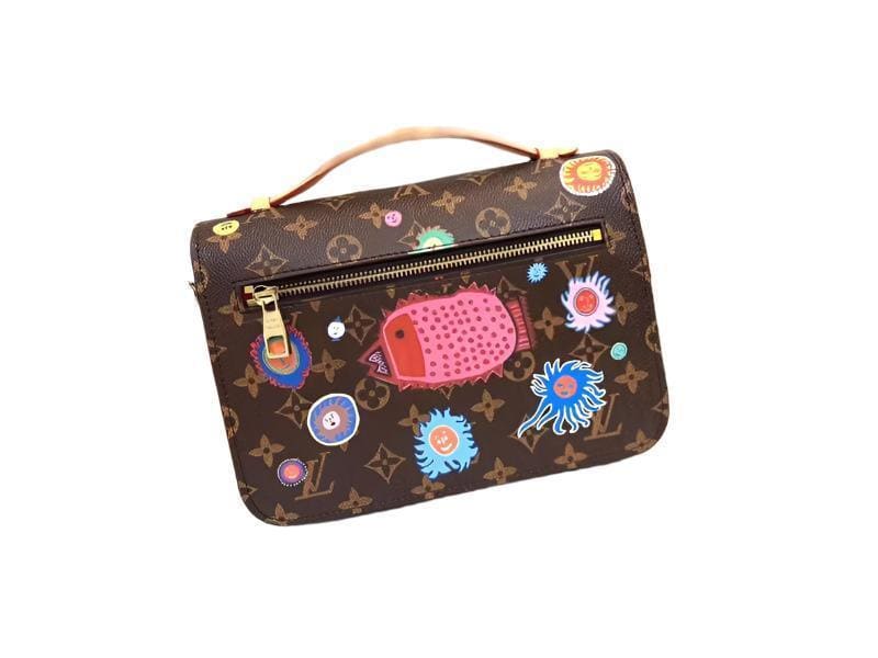 LOUIS VUITTON LV GHW Pochette Metis 2 Way Shoulder Bag Monogram Brown | Banlieue91