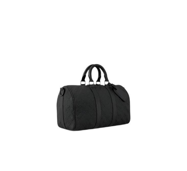 Louis Vuitton LV Keepall 35 monogram Black For Men | Banlieue91