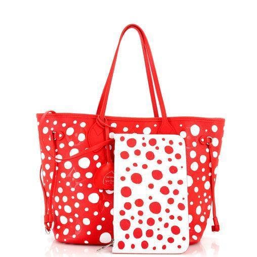 Louis Vuitton Neverfull NM Tote Yayoi Kusama Infinity Dots Monogram Empreinte Giant MM | Banlieue91