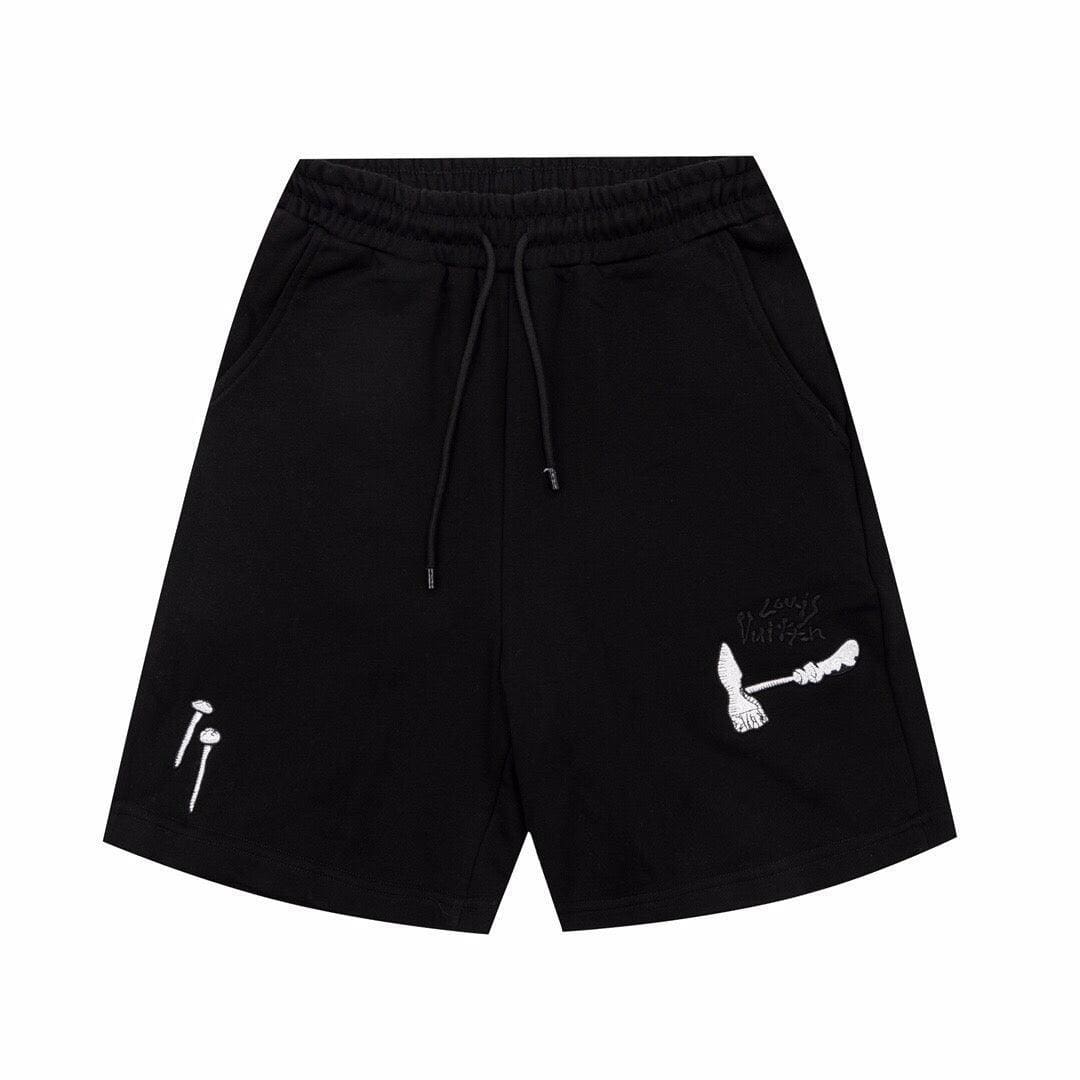 Louis Vuitton Sport Short Pant 'Black' | Banlieue91