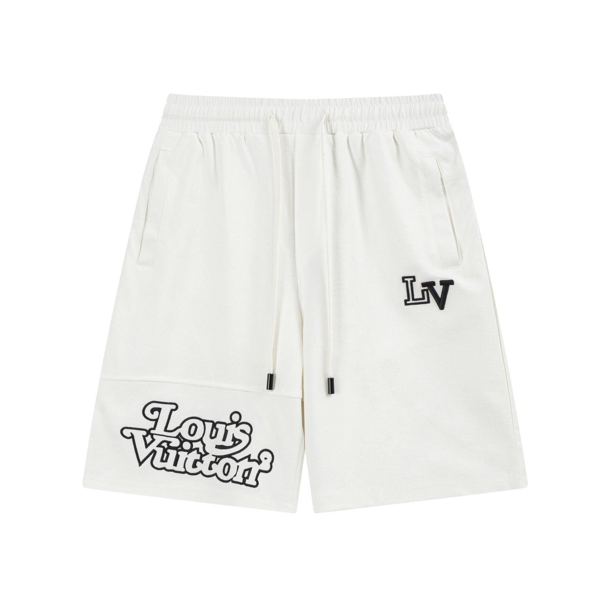 Louis Vuitton Sport Short Pant 'White/Black' | Banlieue91