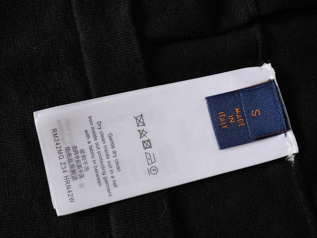 Louis Vuitton T-Shirt Without Collar 'Black' | Banlieue91
