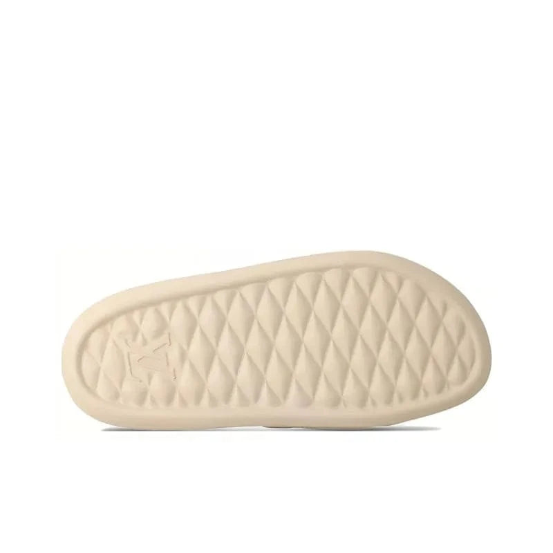 LOUIS VUITTON Waterfront Slide Slippers Men's Silver Beige | Banlieue91