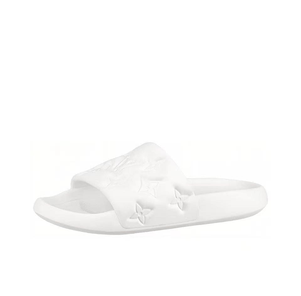 LOUIS VUITTON Waterfront Slide Slippers Men's White | Banlieue91
