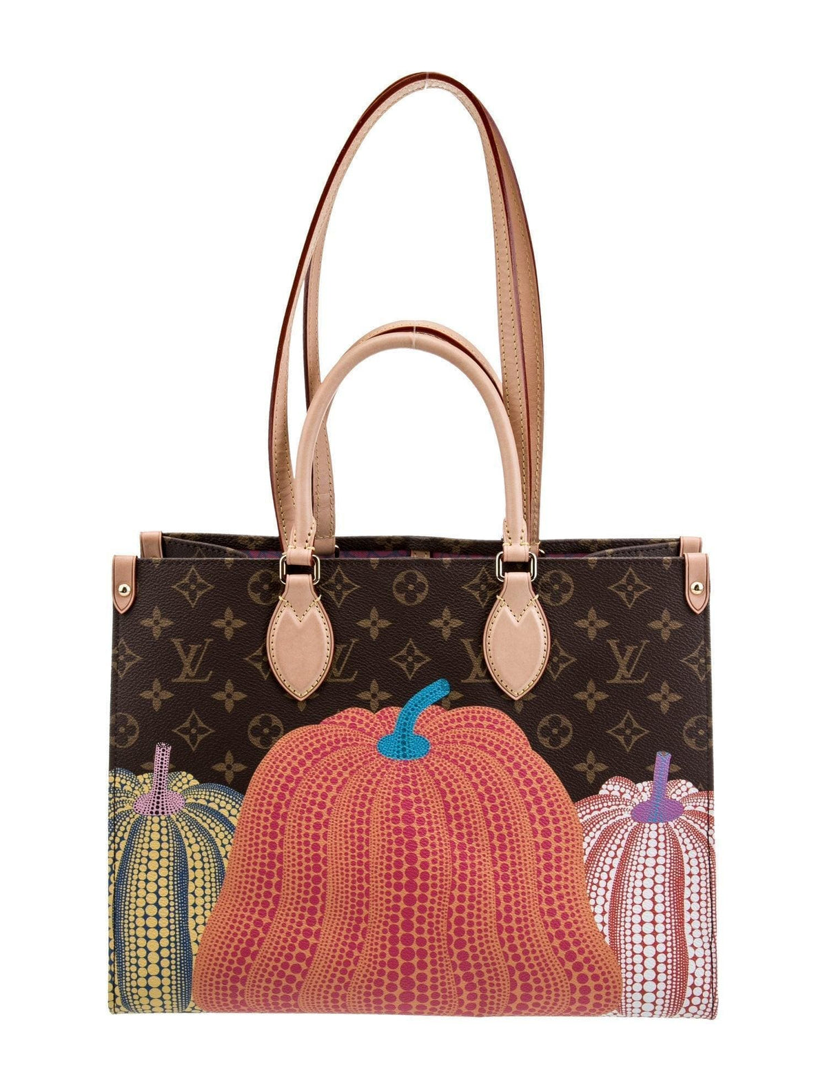 Louis Vuitton Yayoi Kusama ×YK On The Go MM 2WAY Bag Monogram | Banlieue91