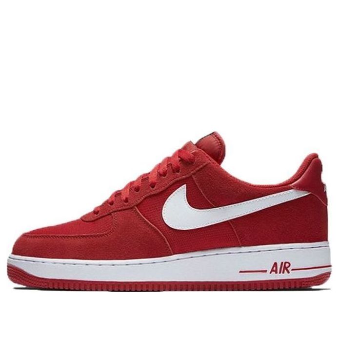 Nike Air Force 1 Game Red/White sneaker showcasing its vibrant color and sleek design.