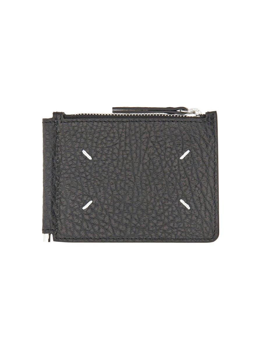 MAISON MARGIELA Mini Bi-Fold Wallet with Distinctive Seams - FW25 | Banlieue91