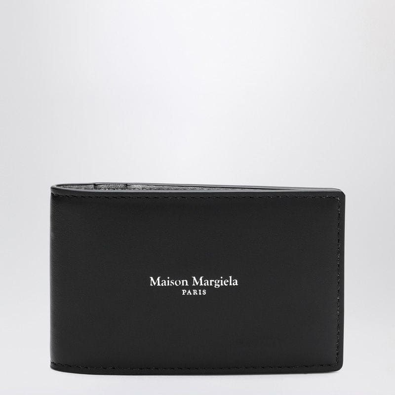 MAISON MARGIELA Mini Button Card Holder with Logo | Banlieue91