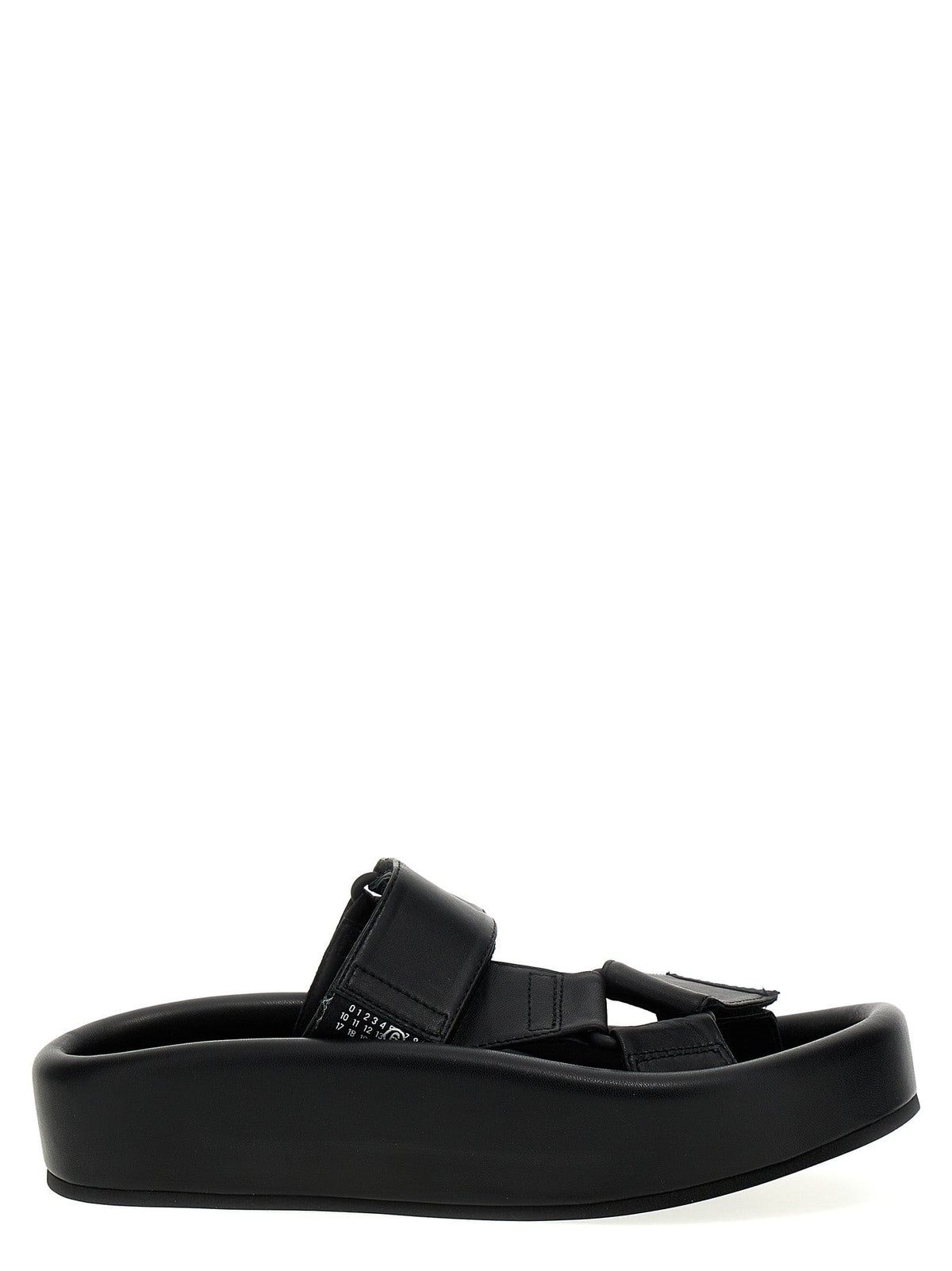 Mm6 Maison Margiela Leather Sandals | Banlieue91