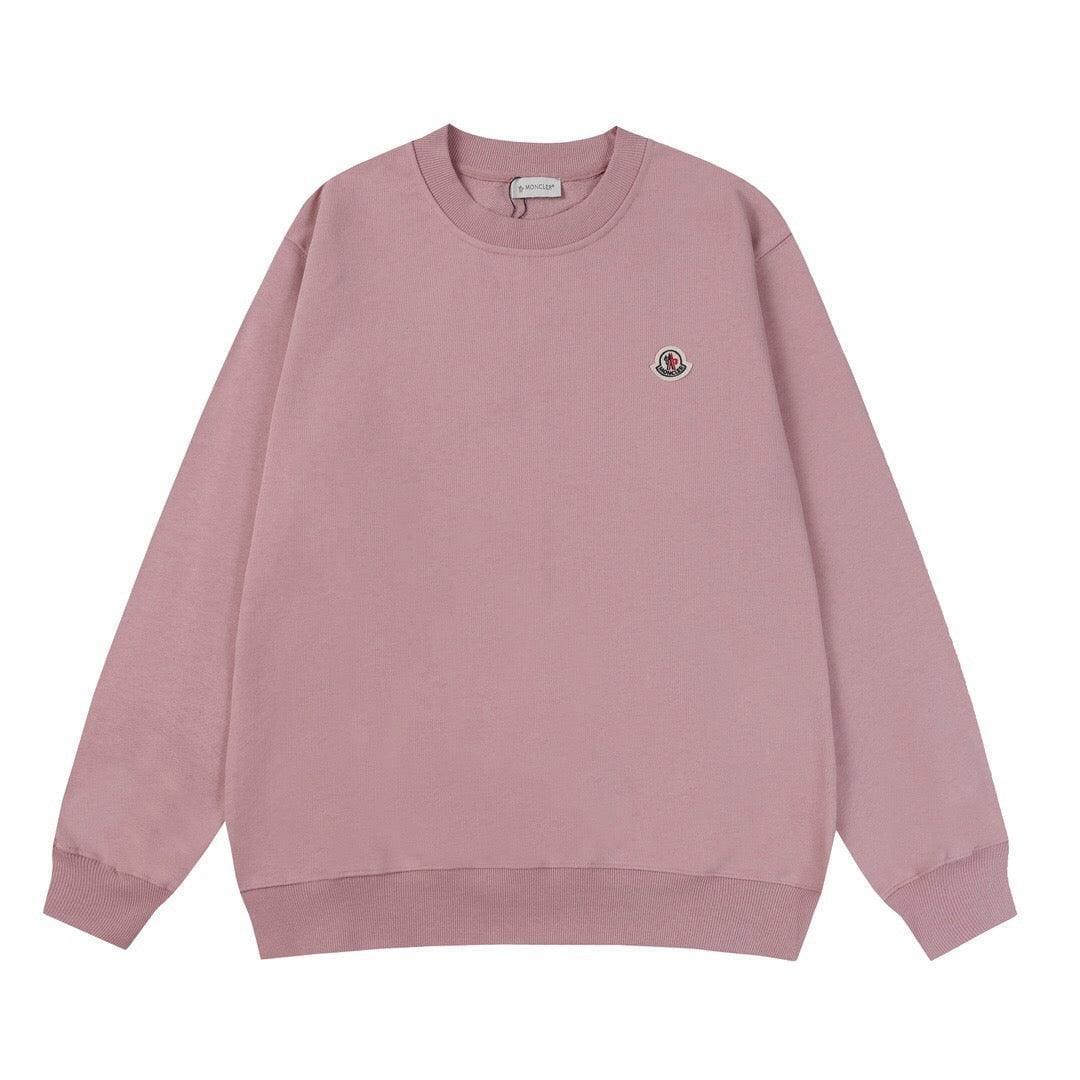 Moncler Logo Patch Sweatshirt 'Pink' | Banlieue91