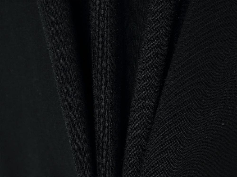 Moncler T-Shirt Without Collar 'Black' | Banlieue91