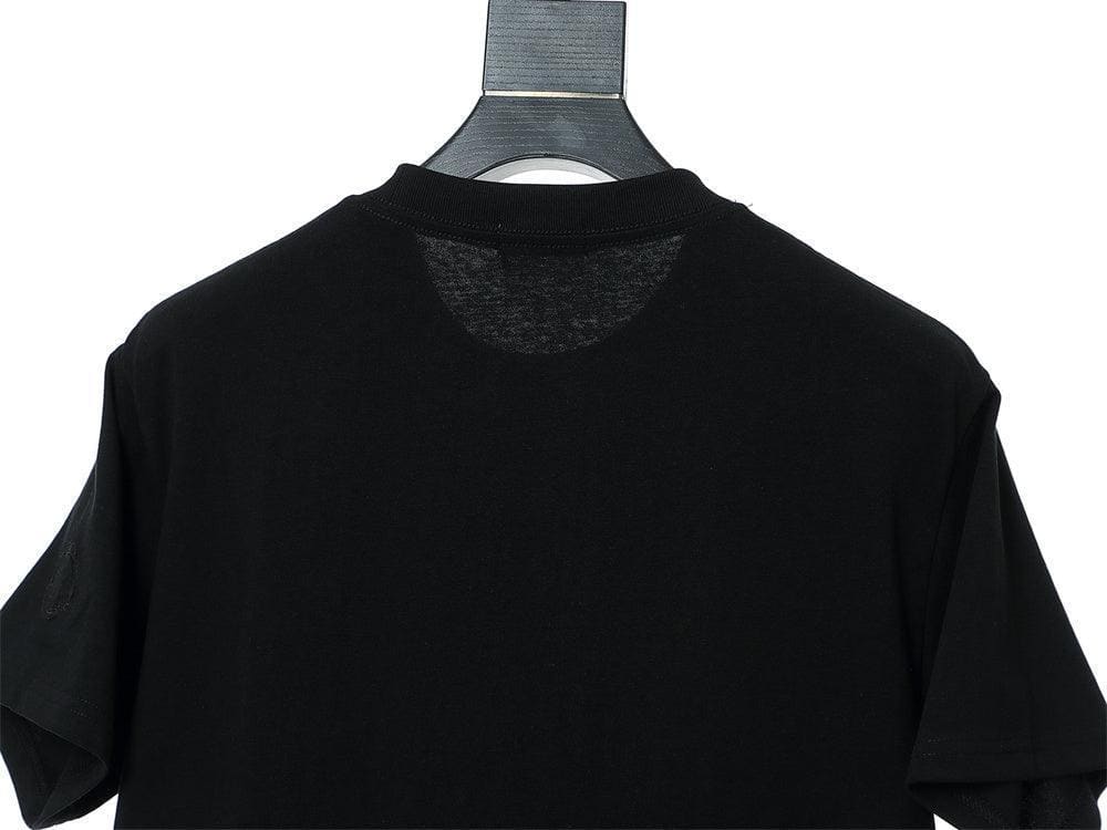 Moncler T-Shirt Without Collar 'Black' | Banlieue91