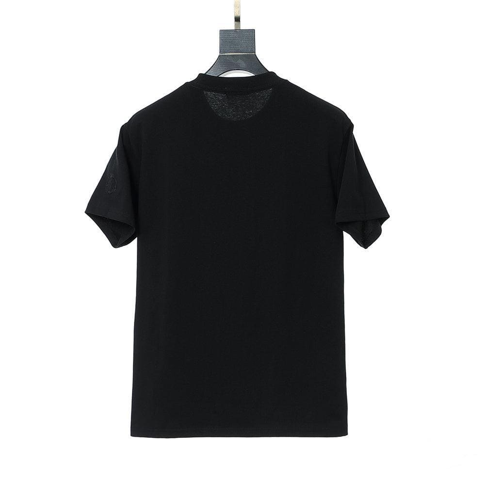 Moncler T-Shirt Without Collar 'Black' | Banlieue91