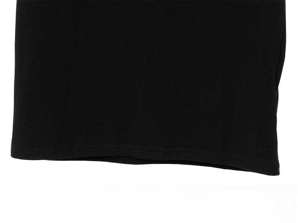 Moncler T-Shirt Without Collar 'Black' | Banlieue91