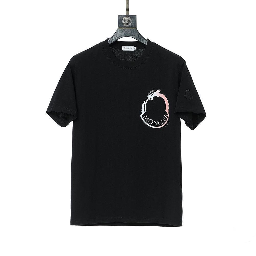 Moncler T-Shirt Without Collar 'Black' | Banlieue91