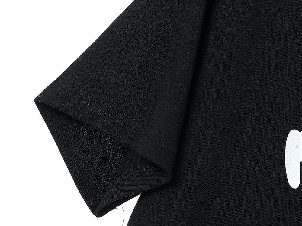Moncler T-Shirt Without Collar 'Black' | Banlieue91