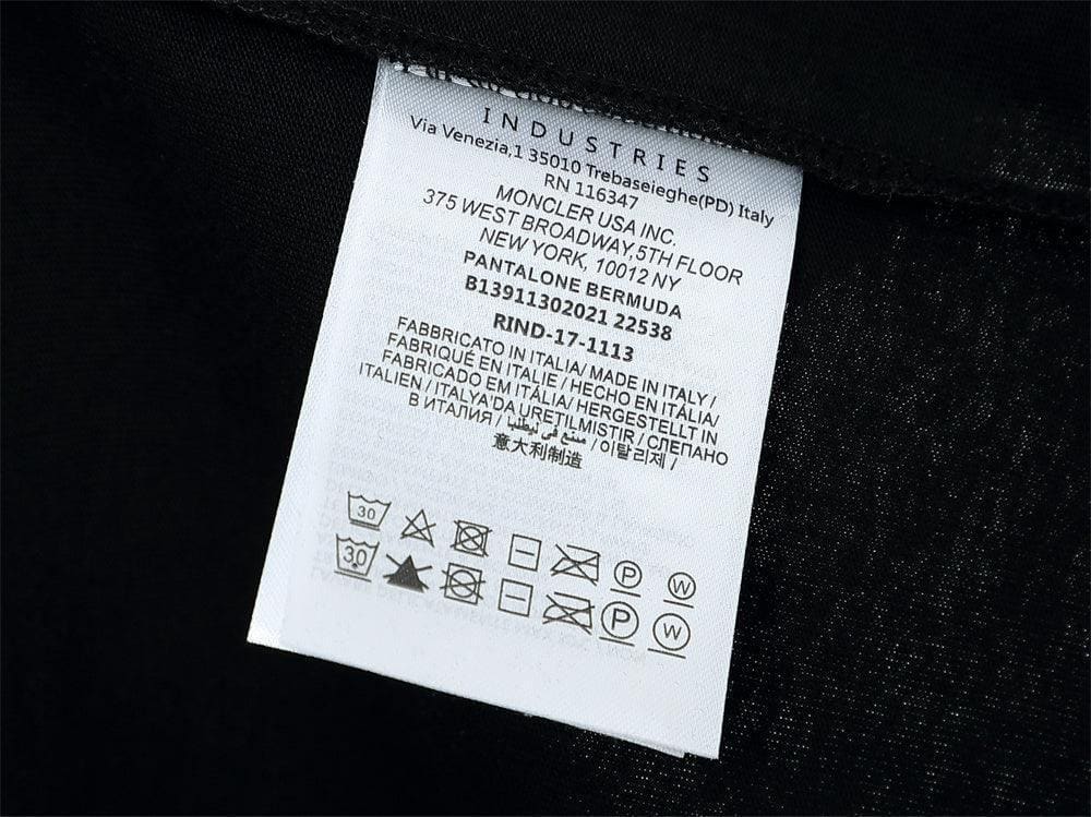 Moncler T-Shirt Without Collar 'Black' | Banlieue91