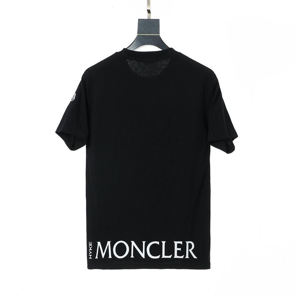 Moncler T-Shirt Without Collar 'Black' | Banlieue91