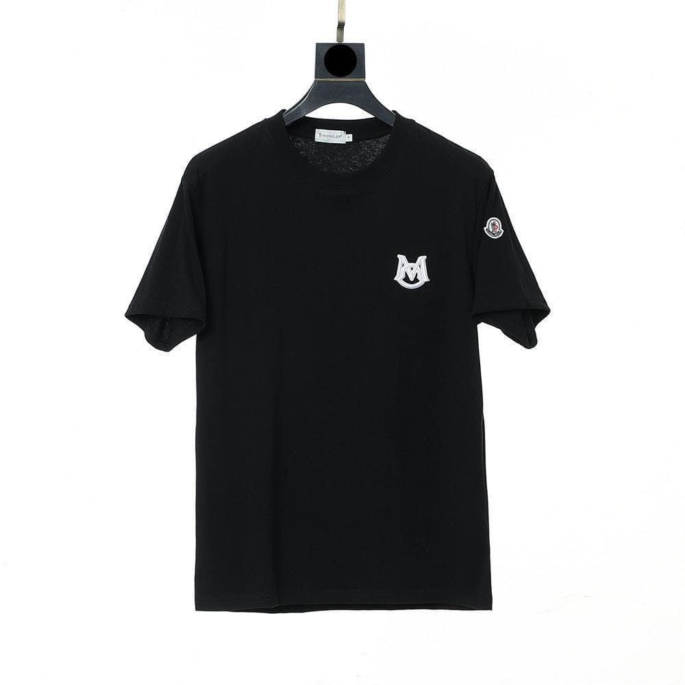 Moncler T-Shirt Without Collar 'Black' | Banlieue91