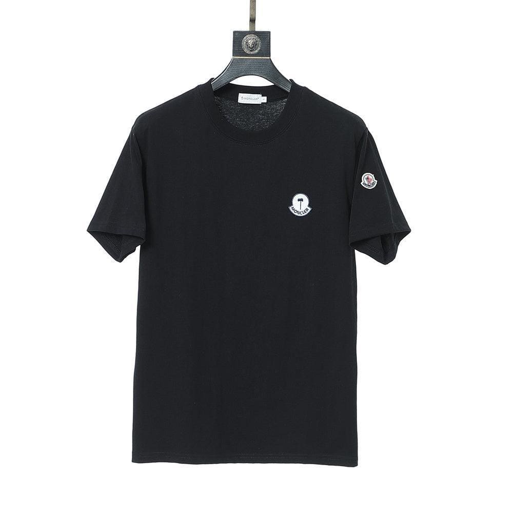 Moncler T-Shirt Without Collar 'Black' | Banlieue91