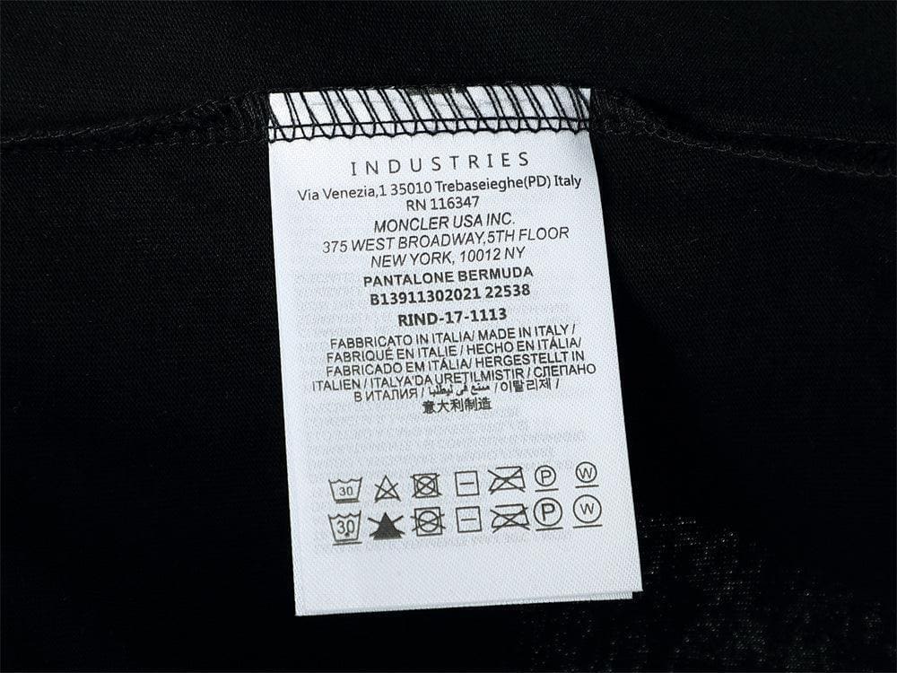 Moncler T-Shirt Without Collar 'Black' | Banlieue91