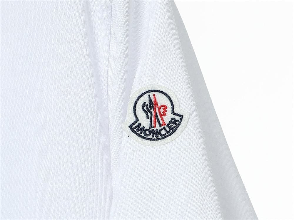 Moncler T-Shirt Without Collar 'White' | Banlieue91