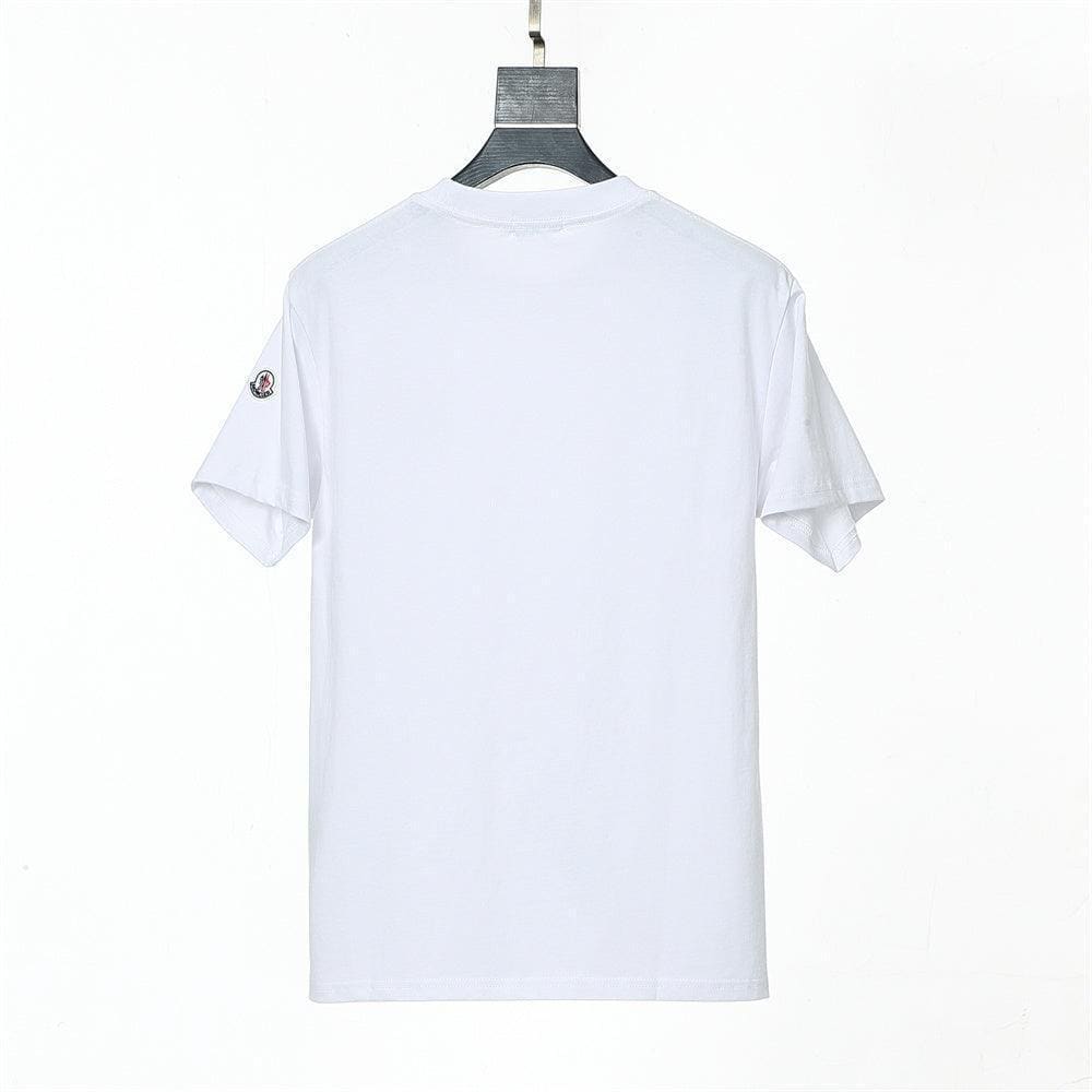 Moncler T-Shirt Without Collar 'White' | Banlieue91