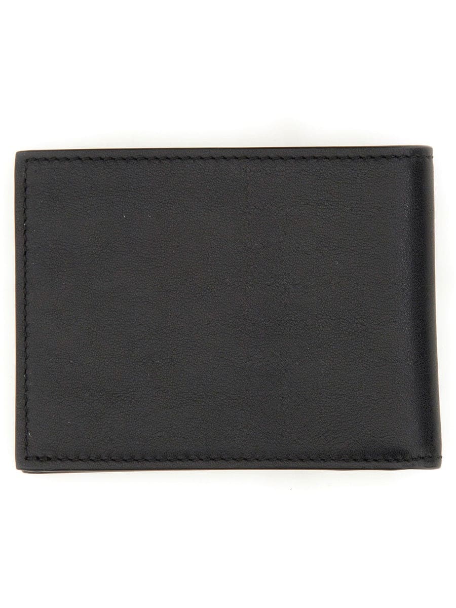 MOSCHINO COUTURE Mini Wallet with Logo for Men | Banlieue91