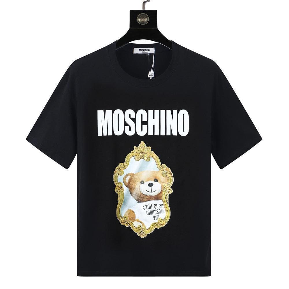 Moschino Mirror Teddy Bear T-Shirt 'Black' | Banlieue91